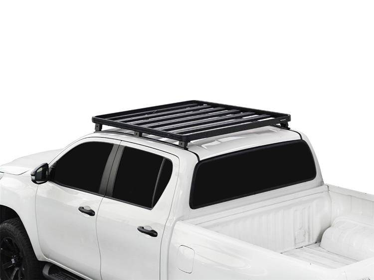 Toyota Hilux Revo DC (2016Current) Track AND Feet Slimline II Roof Rack Kit by Front Runner