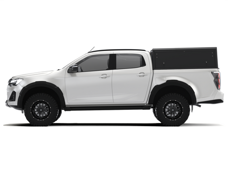 Zabudowa Alu-Cab Hardtop "Guard" Isuzu D-Max (2020+) Double Cab z gładką blachą