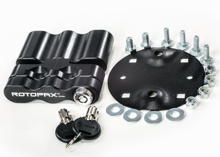 Mocowanie kanistrów Rotopax z zamkiem i ekstra dociskiem Locking Pack Mount