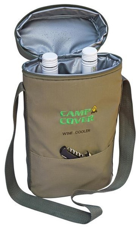 Torba termiczna na 2 butelki Camp Cover — kolor khaki