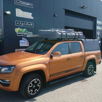 Hardtop Alu-Cab Adventure – Volkswagen Amarok I 2010–2022 Double Cab, blacha ryflowana