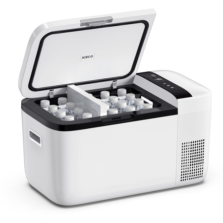 Lodówka kompresorowa ICECO GO20 20 l 12/24 V Dual Zone – biała