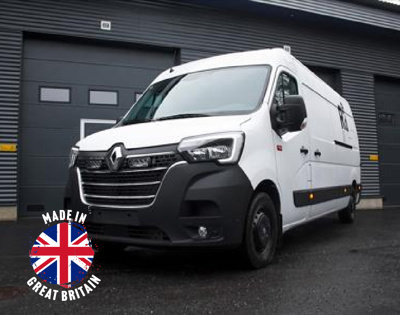 Zestaw lamp LED do grilla Lazer Lamps 2 × Triple-R 750 Beacon — Renault Master (2020–2023)