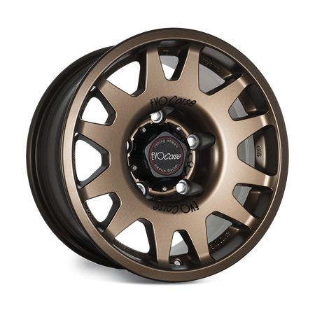 Felga aluminiowa Evo Corse DakarZero 7x16" do off-roadu i rajdów terenowych - brązowa matowa - Toyota