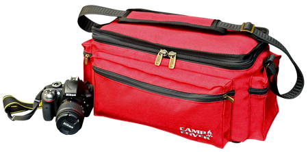 Torba fotograficzna Camp Cover Camera Bag — kolor czerwony