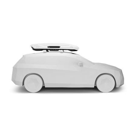 Box dachowy Thule Motion 3 XL Low 400 l – biały z połyskiem