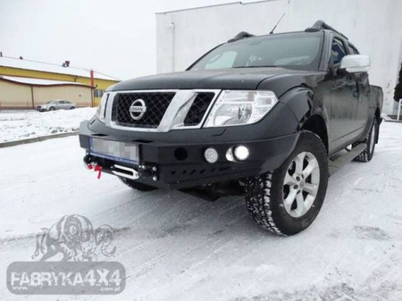 Zderzak przedni bez bullbara Fabryka4X4 – Nissan Navara D40 10-14