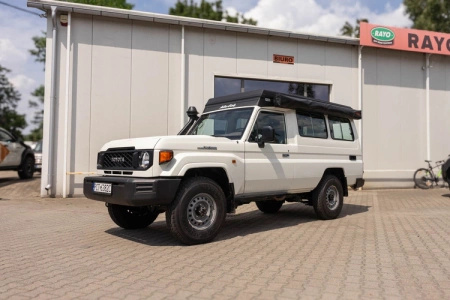 Dach otwierany Alu-Cab "Hercules G2" do Toyota Land Cruiser 75 & 78 - czarny