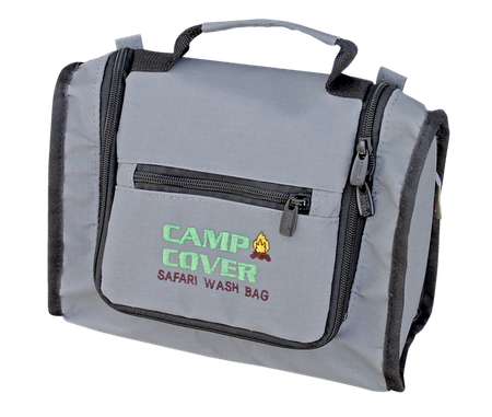 Kosmetyczka wisząca Camp Cover Safari Wash Bag — kolor grafitowy