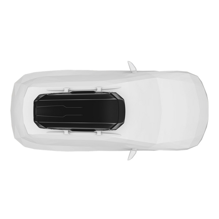 Box dachowy Thule Motion 3 L – czarny z połyskiem