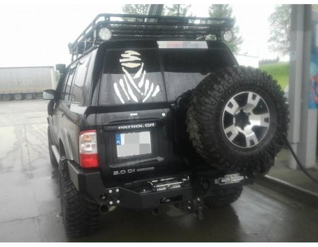 Zderzak tylny pod wyciągarkę Fabryka4X4 – Nissan Patrol Y61 / GU4