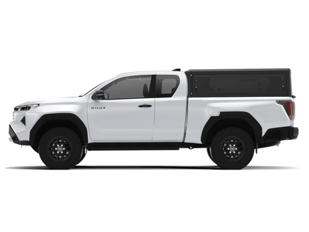 Hardtop Alu-Cab Contour – Toyota Hilux Travo 2026+ Extra Cab, z oknami bocznymi