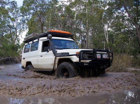 Pełny bagażnik Front Runner Slimline II do Land Cruisera 78 Troopy