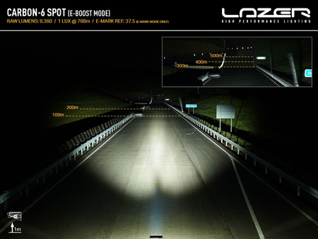 Reflektor LED Lazer Lamps Carbon-6 Spot Gen3