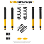 Zestaw zawieszenia OME Nitrocharger+ – Jeep Wrangler JL 2-drzwiowy 3.6 V6, 50 mm, pod sam zderzak, stałe 150 kg z tyłu
