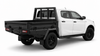 AluBlack Platforma ładunkowa z opuszczanymi burtami do Isuzu D-Max 2023+ z podwójną kabiną