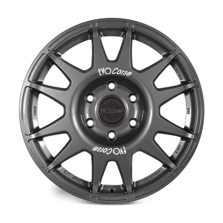 Felga aluminiowa Evo Corse DakarZero 8.5x18" do off-roadu i rajdów terenowych - antracytowa - Toyota