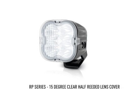 Przezroczysta soczewka rozpraszająca Lazer Lamps RP / Utility-50/80 HD — 15°, częściowo ryflowana