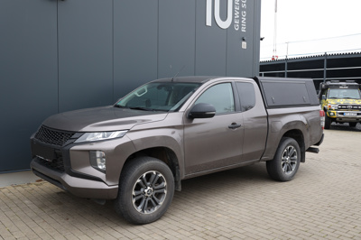 Hardtop Alu-Cab Explorer – Mitsubishi L200 2016–2023 Double Cab, blacha gładka