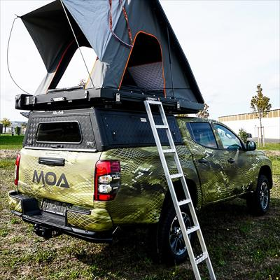 Hardtop Alu-Cab Explorer – Mitsubishi L200 2016–2023 Double Cab, blacha ryflowana