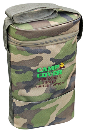 Torba termiczna na 2 butelki Camp Cover — wzór maskujący