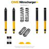 Zestaw zawieszenia OME Nitrocharger+ – Jeep Wrangler JL 4-drzwiowy 3.6 V6, 50 mm, pod sam zderzak, stałe 150 kg z tyłu