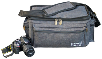 Torba fotograficzna Camp Cover Camera Bag — kolor ciemnoszary