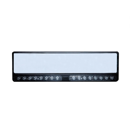 Oświetlenie LED z uchwytem tablicy Strands Nuuk E-line Duo