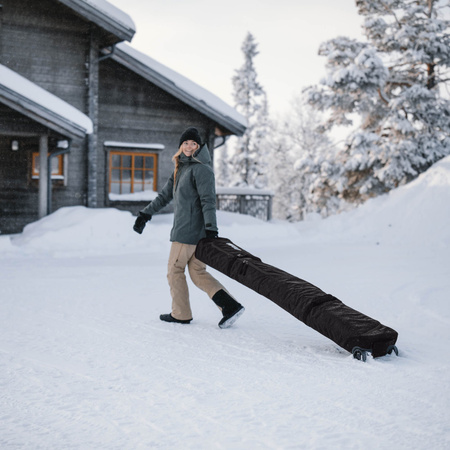 Pokrowiec snowboardowy na kółkach Thule RoundTrip 165 cm – czarny