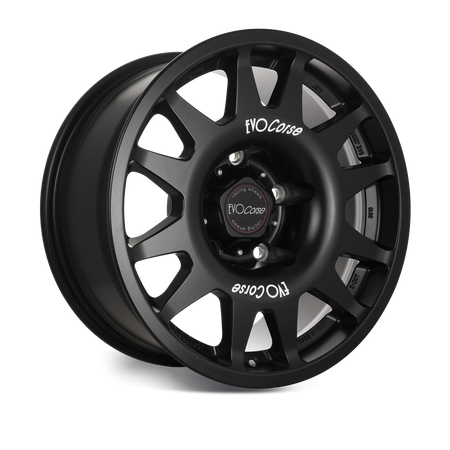Felga aluminiowa Evo Corse DakarZero 8x17" do off-roadu i rajdów terenowych - czarna matowa - Toyota