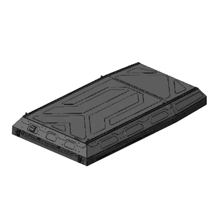 Dach namiotowy Alu-Cab ModCAP Camper Roof – z uchwytami markizy LHS, bez markizy