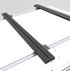Belki nośne Alu-Cab MODCAP 1550 mm – czarne, 2 szt.
