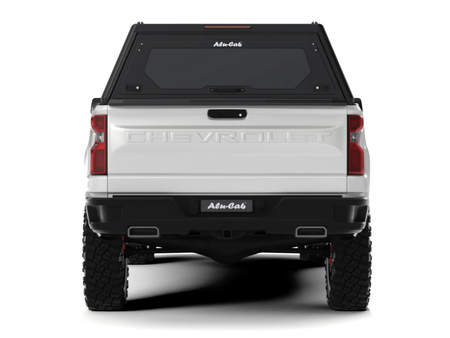Hardtop Alu-Cab Contour – Chevrolet Silverado / GMC Sierra 1500 2019+ Short Bed, z oknami bocznymi