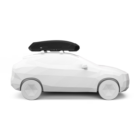 Box dachowy Thule Force 3 L – czarny matowy