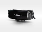 Osłona soczewki Lazer Lamps Triple-R — czarna, Snap-fit