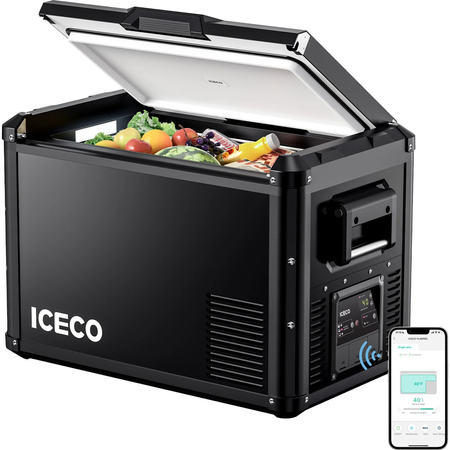 Lodówka kompresorowa ICECO VL60PROS 60 l 12/24 V – czarna