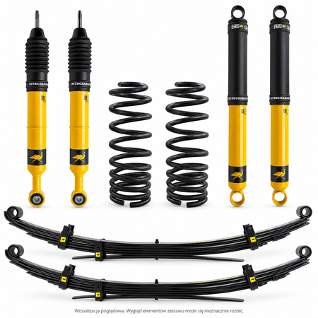 Zestaw zawieszenia OME Nitrocharger+ 40 mm +300 kg - Toyota Hilux Revo 2015+