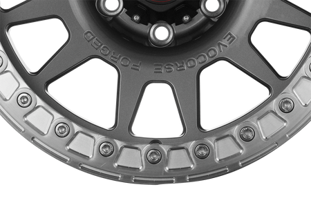 Felga aluminiowa Evo Corse Dakar BL Forged 9x17" do off-roadu i rajdów terenowych - antracytowa - Toyota