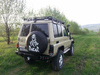 Zderzak tylny z płytą pod wyciągarkę Fabryka4X4 – Toyota Land Cruiser HZJ 71 99-07