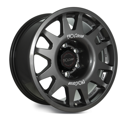 Felga aluminiowa Evo Corse DakarZero 8x17" do off-roadu i rajdów terenowych - antracytowa - Toyota