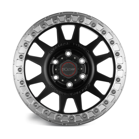 Felga aluminiowa Evo Corse Dakar BL Forged 9x17" do off-roadu i rajdów terenowych - czarna matowa - Toyota