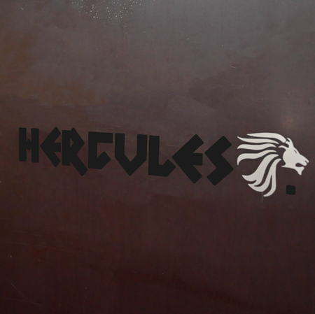 Naklejka Alu-Cab Hercules – mała, czarna
