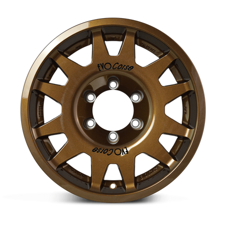 Felga aluminiowa Evo Corse DakarZero 8x16" do off-roadu i rajdów terenowych - brązowa z połyskiem - Toyota