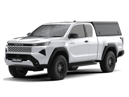 Hardtop Alu-Cab Explorer – Toyota Hilux Travo 2026+ Extra Cab, blacha ryflowana