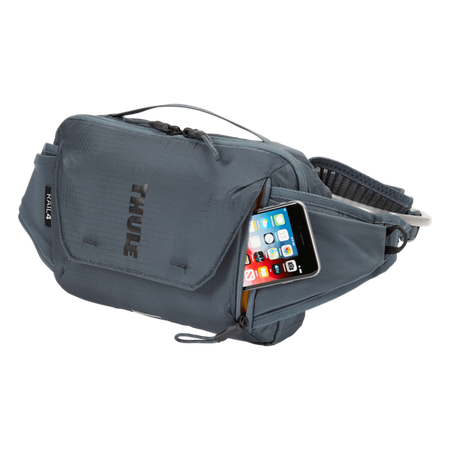 Torba biodrowa ze zbiornikiem na napoje Thule Rail 4 l – szara dark slate