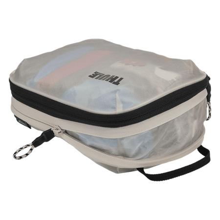 Półprzezroczysty pokrowiec Thule Compression Packing Cube – biały, mały