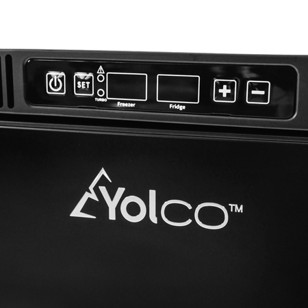 Lodówka kompresorowa Yolco RL75M Czarna