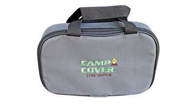 Etui na zestaw naprawczy do opon Camp Cover — kolor grafitowy