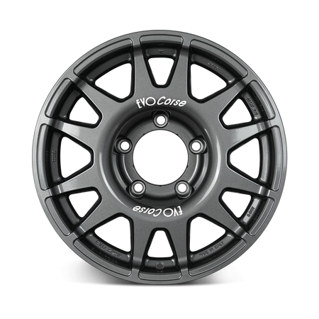 Felga aluminiowa Evo Corse DakarSuperZero 8.5x17" do off-roadu i rajdów terenowych - antracytowa - Toyota
