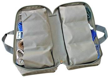 Organizer na pasy transportowe Camp Cover — kolor khaki